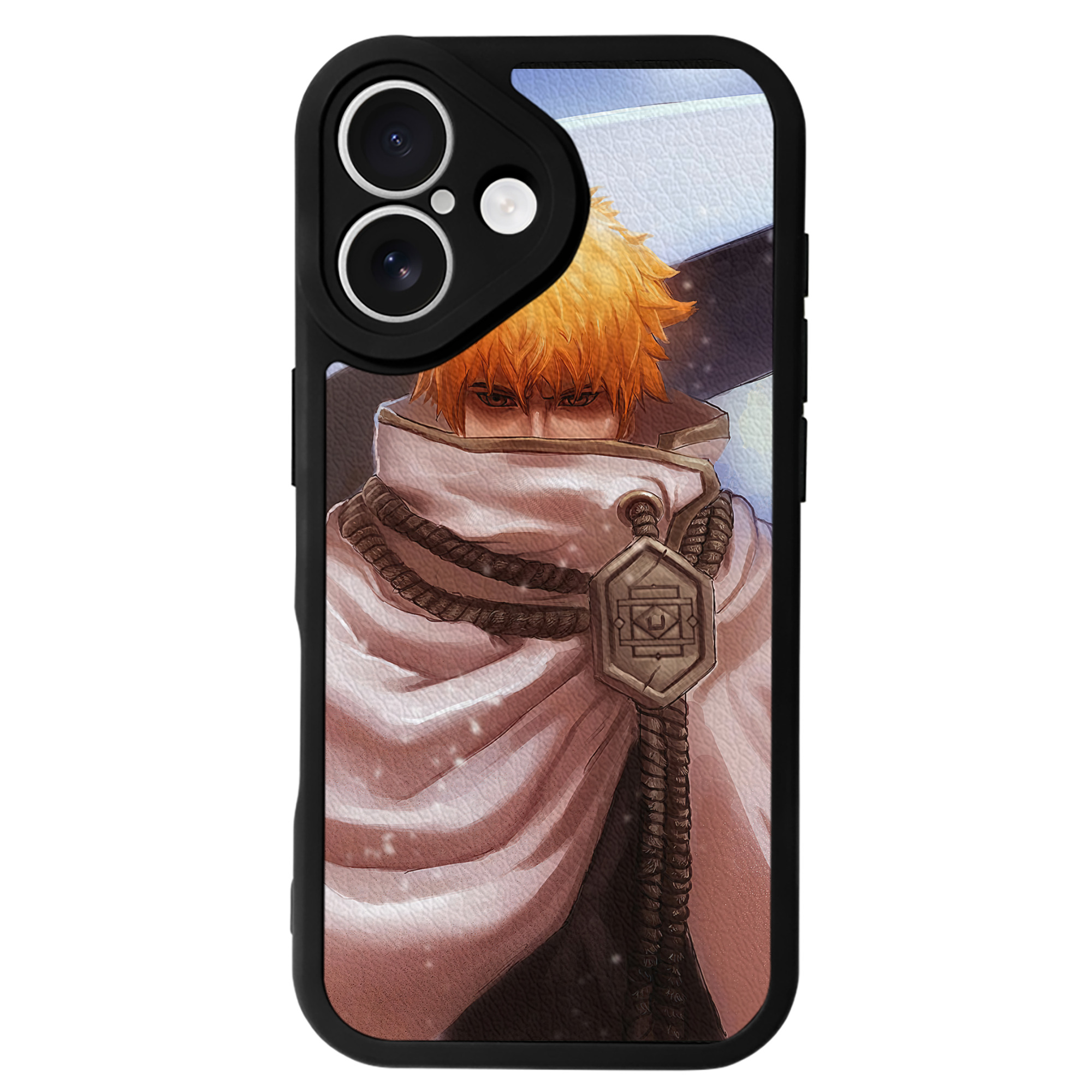 （画像用） ブリーチ BLEACH 【iPhone 16シリーズ対応】シリコンスマホケース（レザー調） 材質：シリコン
